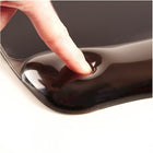 Fellowes tapis de souris - repose poignets Gel Crystal, noir-1,00 po x 7,94 po x 9,25 po (H x L x P)