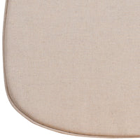 Flash Furniture 36 pièces - Coussin fin naturel-Ensemble de 36 coussins de chaise moelleux