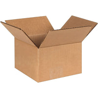 Staples - Boîte d’expédition en carton ondulé - 6 po L x 6 po l x 4 po H - paquet de 25-Papier kraft brun