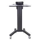 TygerClaw – Chariot mobile pour PC, 25,6 x 19,7 x 42,1 (po), noir-Position assise ou debout