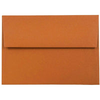 JAM Paper Enveloppes format invitation avec fermeture gommée, 3 5/8 x 5 1/8 po, orange foncé, 1000/paquet-Orange foncé