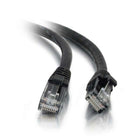 C2G - Câble de raccordement réseau Ethernet Cat5e Snagless non blindé (UTP) de 10 pieds - Noir-Câbles Ethernet