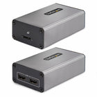 StarTech - Prolongateur fibre optique USB 3.0 à 2 ports-Étendez et connectez deux appareils USB 3.2 Gen 1 (5 Gbit/s) jusqu'à 1150 pieds de distance via un câble fibre multimode OM3 LC vers LC