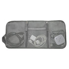 Travelon organisateur d'accessoires technologiques - Gris-L’intérieur offre un espace de rangement sécuritaire comprenant: 2 pochettes à fermeture éclair et une pochette à rabat pour garder en sécurité souris, cordons, adaptateurs et appareils USB.