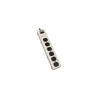Tripp Lite – Parasurtenseur de calibre commercial PM6NS, 6 prises, 900 joules , cordon d'alimentation de 6 pi-Tension d’entrée : 120 V CA (110 à 125 V CA)