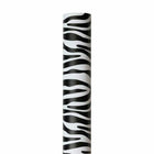 JAM Paper -  Papier cadeau – Papier cadeau imprimé zèbre – 50 m² au total – Rayures safari noires et blanches – 2 rouleaux/paquet-Taille : 50 pieds carrés au total (25 pieds carrés par rouleau)