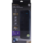 GE - Protecteur de surtension 8 prises, 2160 J, 8 pi, noir-8