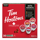 Tim Hortons - Assortiment de capsules K-Cup - paquet de 30-Comprend 6 Original , 6 Colombien, 6 Torréfaction Foncée, 6 Vanille Française Aromes Artificiels, 6 Torréfaction Corsée 