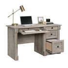 Sauder 53"W La Collection Palladia Bureau - Finition Split Oak-  Le tiroir inférieur sur des glissières à extension complète peut contenir des fichiers suspendus de format Lettre