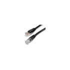 StarTech  Câble de raccordement moulé M45PATCH25BK Cat 5e, 25 pi, noir-Deux connecteurs RJ-45 mâles assurent une connectivité transparente