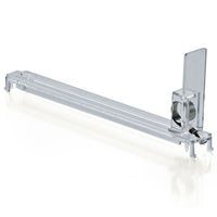 Azar Displays – Rail de remplissage à ressort, 50/paquet (225901)-Dimensions : 2,25 haut. x 0,75 larg. x 7,5 prof. (po)
