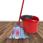Vileda Seau QuickWring et essoreur-Conçu spécialement pour la vadrouille SuperTwist ou pour toute autre vadrouille à lanières Vileda