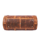 Tolredo Helios Leather Travel Barrel Bag - Brown-Organisateur dans le compartiment principal pour cartes, pièces de monnaie, clés et téléphone portable