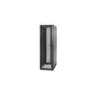 APCMD – Enceinte NetShelter AR3100 SX, avec étagères latérales-Les grandes fentes sur le toit sont dotées de bandes de brosses pour faciliter le passage des câbles et une ventilation adéquate