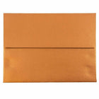 JAM Paper Enveloppe Stardream A2 à effet métallisé, cuivre, 250/paquet-Enveloppes cuivrées Stardream à effet métallisé