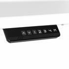 Bureau assis-debout à hauteur réglable 60 po x 30 po Move 40 Series de Bush Business Furniture - blanc/gris métallique-Le bureau ajustable s’élève de 28 à 48 po à une vitesse de 1.25 po par seconde