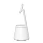 Trépied magnétique avec reconnaissance faciale Belkin - Blanc-Le support suit le mouvement de votre visage en pivotant sur 360 degrés pour ne manquer aucune image.
