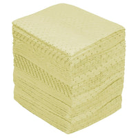 Zenith Safety Products – Tampons fibre fine SEI972, matières dangereuses, 15 x 17 po, léger, 200/paquet-Type de déversement : Matières dangereuses