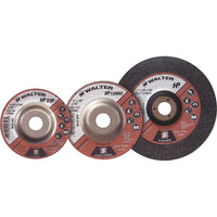 Walter Surface Technologies - Meule Hp À Moyeu Déporté, paquet de 12-Dimension de l'arbre 7/8po