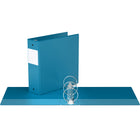 Davis Group Super économie, Reliure à anneaux ronds 3 po, paquet de 6 – Bleu Turquoise-2 po