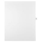 Mark Maker – Onglets séparateurs juridiques blancs, 1/15 onglets, format lettre, sans trous, numéro 127, 25/paquet-Onglets séparateurs blancs, 1/15 onglets