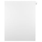 Mark Maker – Onglets séparateurs juridiques blancs, 1/25 onglets, format lettre, sans trous, numéro 151, 25/paquet-Onglets séparateurs blancs, 1/25 onglets