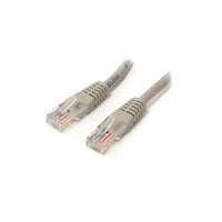StarTech  Câble réseau Cat6 Gigabit UTP avec RJ45 moulé Cat 6, 6 pi, gris-Fil de cuivre de calibre 24 AWG de qualité supérieure 