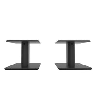 Kanto SP6HD Stand de haut-parleur universel de 6 po pour bureau avec gestion des câbles - Noir-Conçu pour le YU4, le YU6, TUK ou d'autres haut-parleurs de 4 à 7 pouces