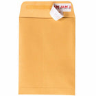 JAM Paper - 5 1 2 x 7 1 2 Enveloppes recyclées à extrémité ouverte avec fermeture autocollante - Kraft brun Manille - paquet de 50-Taille: 5,5 x 7,5 pouces