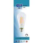 Northern Stars – Ampoule 84792 LED ST64, 7W, intensité variable, blanc chaud, 3000K Filament -paquet de 10-Remplace les ampoules incandescentes de 60W, économise 90% en coût d’énergie