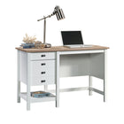 Sauder 47"W La Collection Cottage Road Bureau - Finition Soft White-  Le tiroir inférieur peut contenir des fichiers suspendus pour qu'ils soient organisés et faciles à trouver