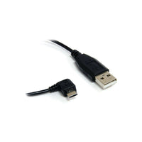 StarTechMD ® Câble USB A/Micro B mâle vers mâle UUSBHAUB3RA de 3 pi-Interface haute vitesse USB 2.0 pour une vitesse de transfert allant jusqu’à 482 Mb/s