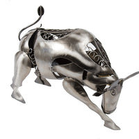 Présentoir à vin taureau, fer 66414DF-1