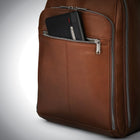 Samsonite Classic Leather Sac à Dos 15.6", Cognac-3