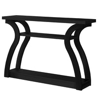 Monarch Specialties - 2439 Table D'Appoint - 47 po L/Console D'entrée Noir-32 haut. x 47,25 lar. x 11,5 prof. (po)