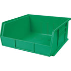 Kleton - Bac Empilable & À Suspendre, 11po La, 5po H X 10-7/8po P, Vert, paquet de 12-Capacité 50 lb