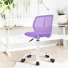 Chaise de Bureau pour Adolescent Homy Casa – Violet-Poids brut : 12,79 lb
