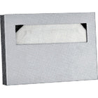 Distributeur de couvre-sièges de toilette, 15 3/4 x 11 x 2 po, 2/pqt-Acier inoxydable