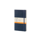 Moleskine – Carnet, ligné, grand format, bleu saphir, couverture rigide-Ligné, grand format 5 po x 8,25 po
