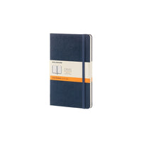 Moleskine – Carnet, ligné, grand format, bleu saphir, couverture rigide-Ligné, grand format 5 po x 8,25 po