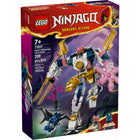 LEGO - Ninjago Le robot technologique élémentaire de Sora - 209 pièces-La figurine Mech personnalisable se combine avec 2 autres Mechs, vendus séparément