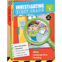 Livre numérique : Carson Dellosa - Investigating, 1re année-1