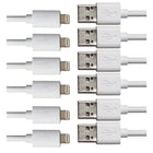 Exian – Câble épais Lightning USB, 1 m, blanc, paq./6-Synchronisation et recharge