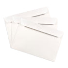 JAM Paper Enveloppes format livret à rabat droit gommé, 7 1/2 x 10 1/2 po, blanches, 200 par paquet-Idéales pour les cartes de vœux, les cartes d’invitation, les faire-part de mariage et autres