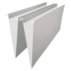 Staples Chemises suspendues de couleur, format légal, 8 1/2 po x 14 po, grises-Format légal