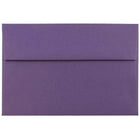 JAM Paper Enveloppes A7 simples, violet foncé, 250/paquet-Enveloppes simples en papier violet foncé