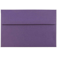 JAM Paper Enveloppes A7 simples, violet foncé, 250/paquet-Enveloppes simples en papier violet foncé