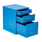 OSP Designs – Armoire de rangement de 22 po HPBF-7, bleu-Serrures à clés différentes