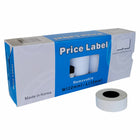 Eddie's - Motex Étiquettes MX5500 Plus - amovibles - 1 ligne de 8 caractères - blanches - Paquet de 25-Étiquettes amovibles MX 5500 Plus