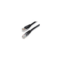 StarTech  Câble de raccordement anti-accrochage M45PATCH3BK de catégorie 5e, 3 pi, noir-Connecteur mâle RJ-45 aux deux extrémités pour une connectivité réseau fiable